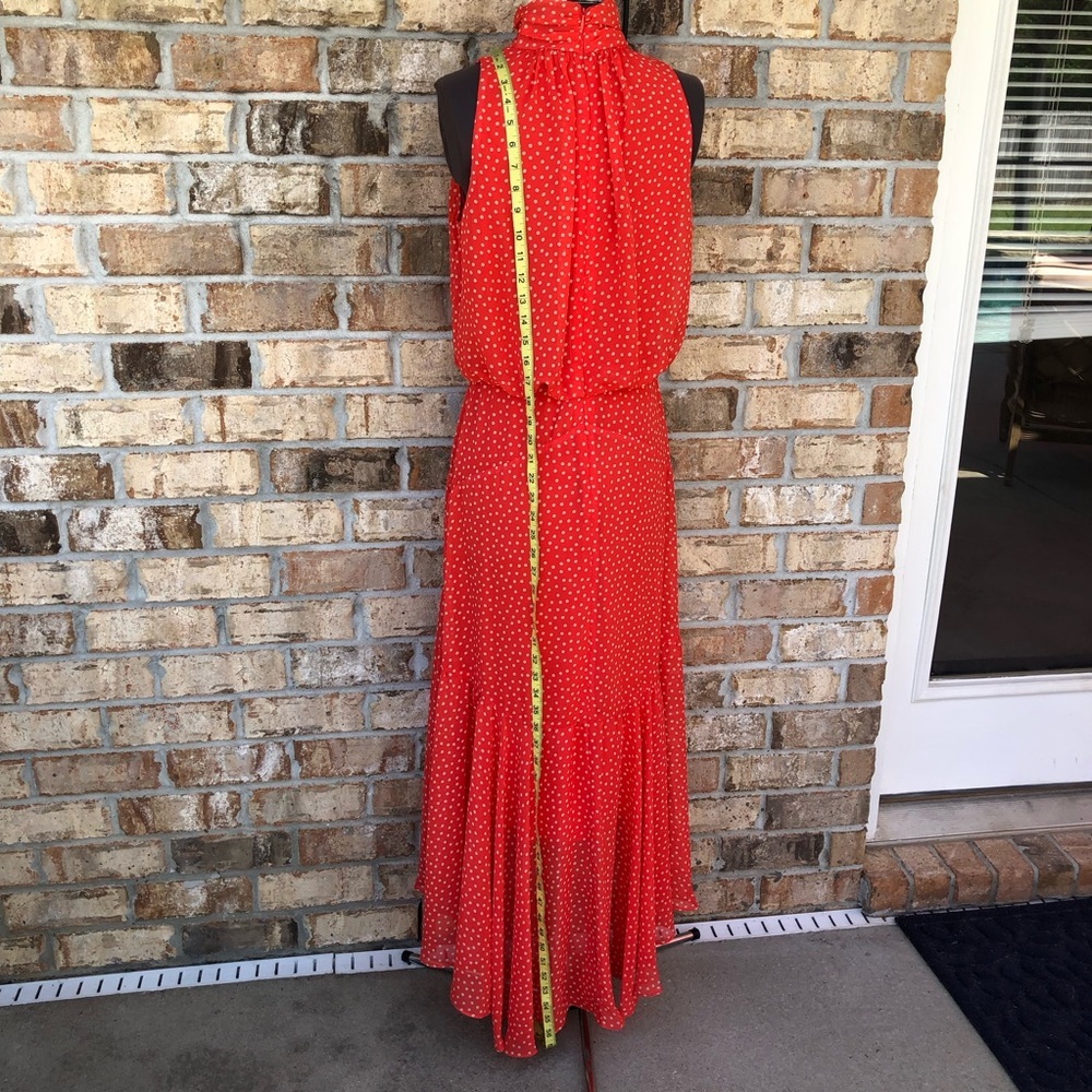 Taylor Red High Low Dress - Picture 12 of 16